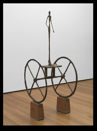 Alberto Giacometti’s sculpture, The Chariot, 1950