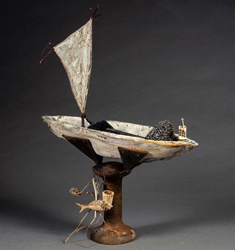 Carole Murphy Frogwood Collaboration Boat