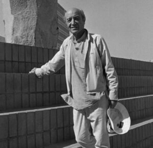 Credit: Los-Angeles-Times-Isamu-Noguchi-Portrait-1983